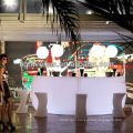 New - developed Iphone control factory direct sale rechargeable color changing disco bar furniture